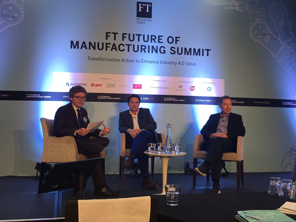 sariluhanka's tweet photo. All set! @marcoryan, Chief Digital Officer @wartsilacorp and @JeremyS1 @DigiCatapult are ready to discuss on @ftlive stage with @Michael_Pooler
#FTManufacturing https://t.co/SudBWY6d1V