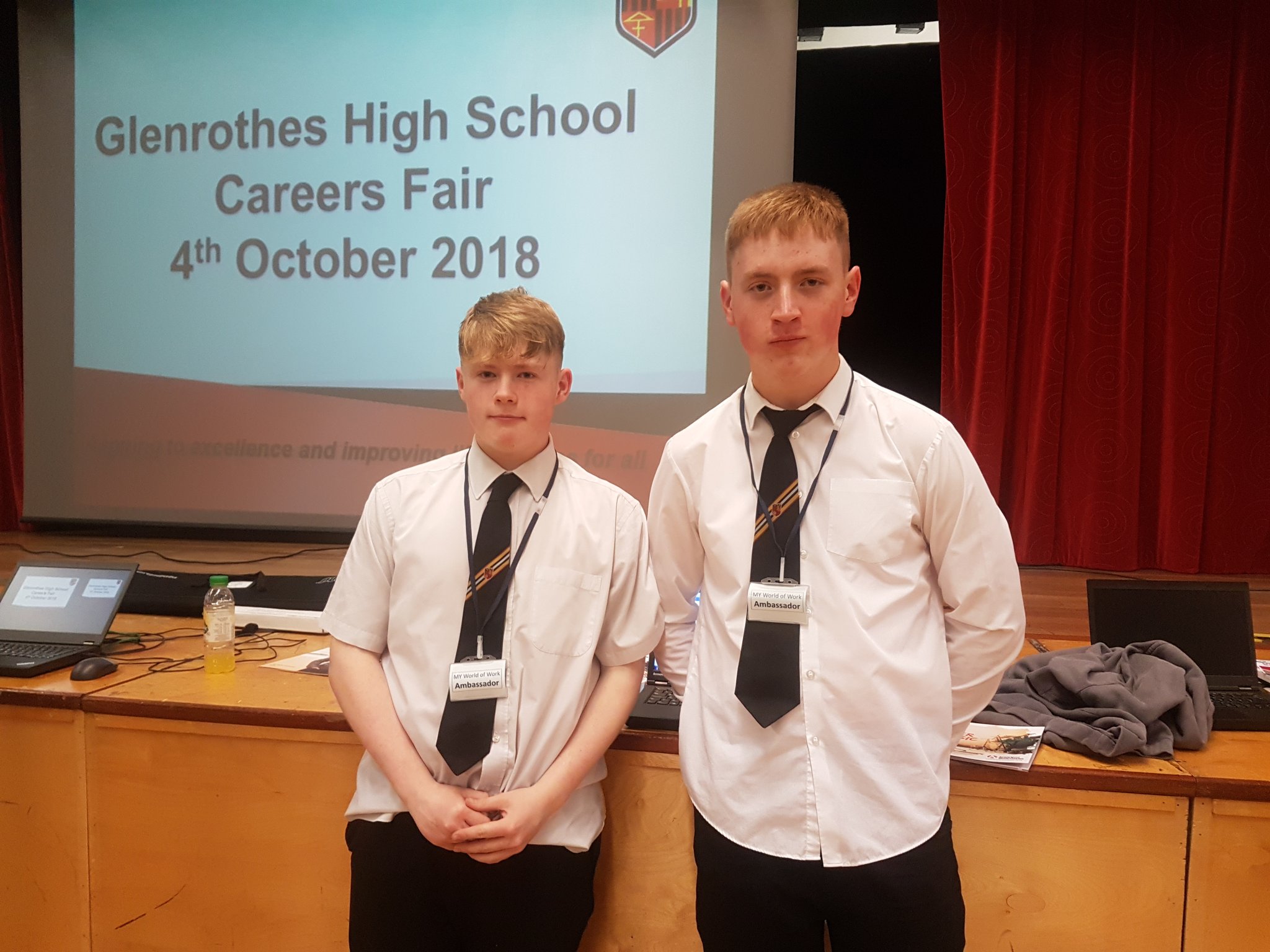 Glenrothes High School on Twitter "A busy Careers Fair GlenrothesHS
