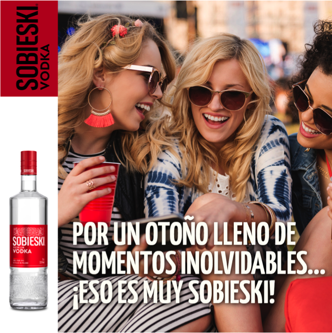 SobieskiES's tweet photo. Por un otoño lleno de muchos momentos inolvidables…
¡Qué no falten los motivos es muy Sobieski!
#Sobieski #Vodka #ATuManera #VidaAutentica #bloodybymarry #bloodymary #enjoy #life #Compartelarealidad #KeepItReal https://t.co/jP0Oxv2r5i