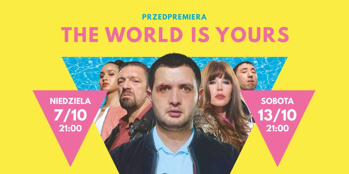 kinoars's tweet photo. Przypominamy, że już w niedzielę gramy pierwszą przedpremierę filmu "The World is Yours" :)! Bilety już dostępne -> https://t.co/Ou4sDBWaCt https://t.co/oDUfrwdirD