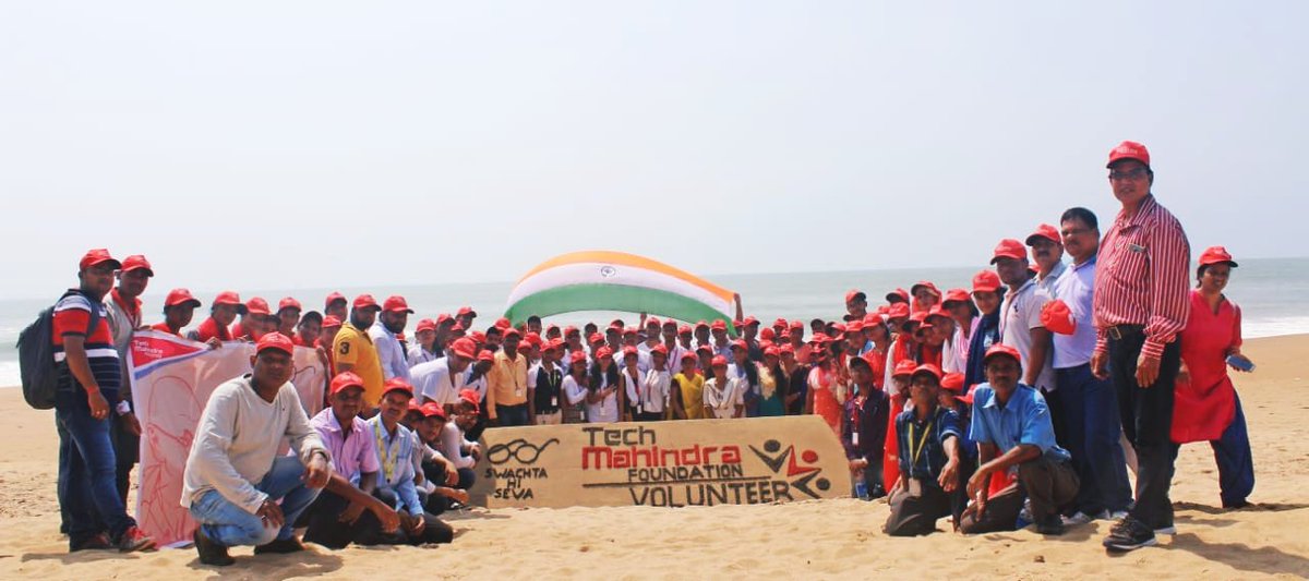 C_P_Gurnani's tweet photo. While Statistics are imp, what inspires me is the collective Spirit that drives #SwachhataHiSeva @tech_mahindra 

14 days, 10,500+ emps &amp; families, 11 cities, 66 initiatives, 44,000+ hours 

ThankU @techmahindracsr for guiding us to #RiseWithISR

https://t.co/kInGS0X5Hw https://t.co/XMOHoWmyZE
