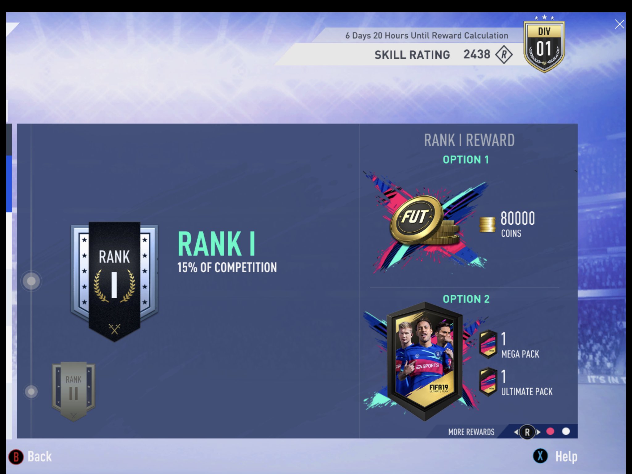 Kurt On Twitter: "These Are The Division 1 Rank 1 Fut Rivals Rewards For Those Wondering. Nowhere Near As High As They Should Be For The Amount Of Games You Have To