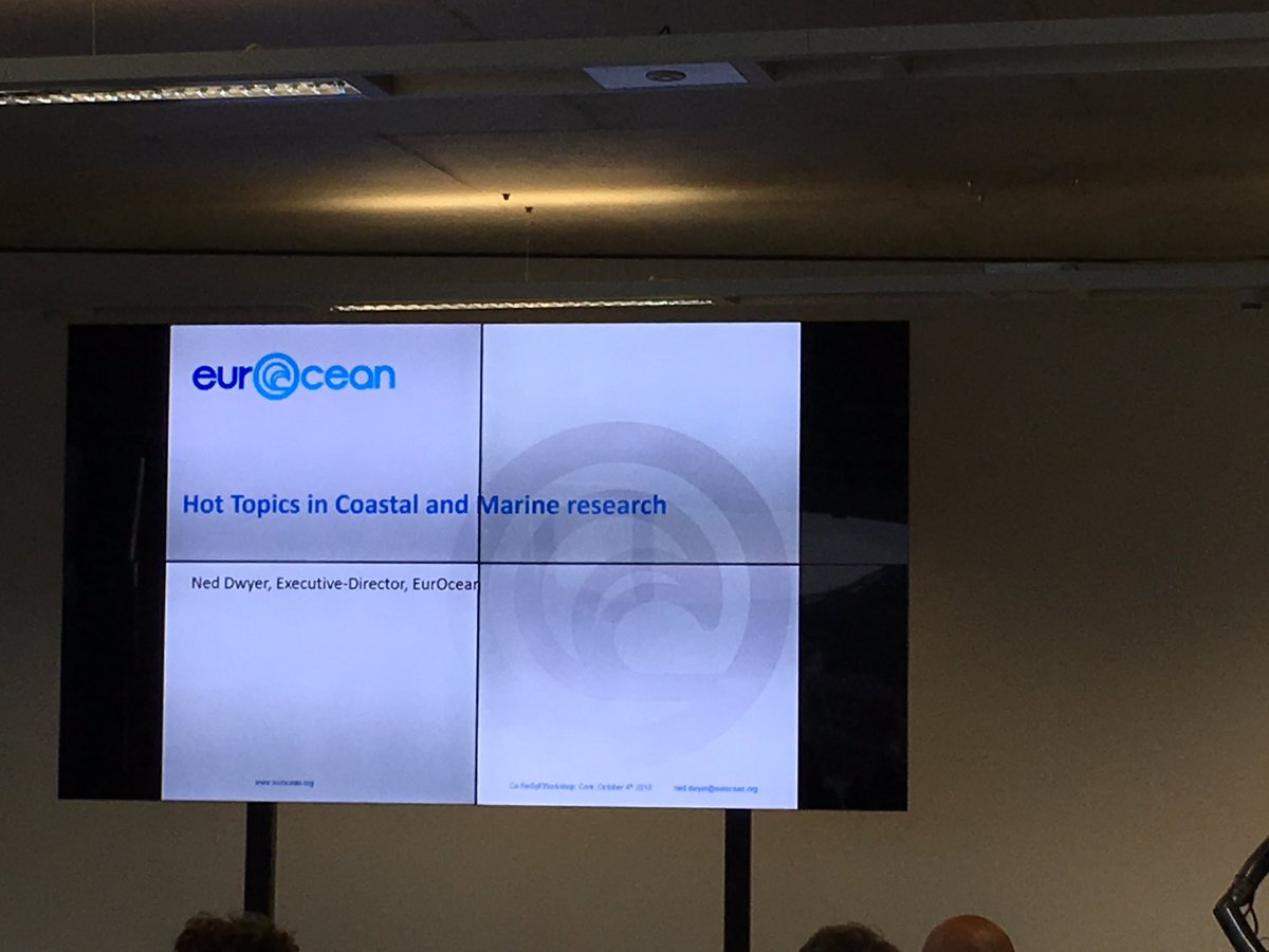 FECoasts's tweet image. Starting off the @Co_ReSyF workshop on Enriching coastal research through #EarthObservation with @eurocean_found Ned Dwyer check out some of their projects eurocean.org/np4/home