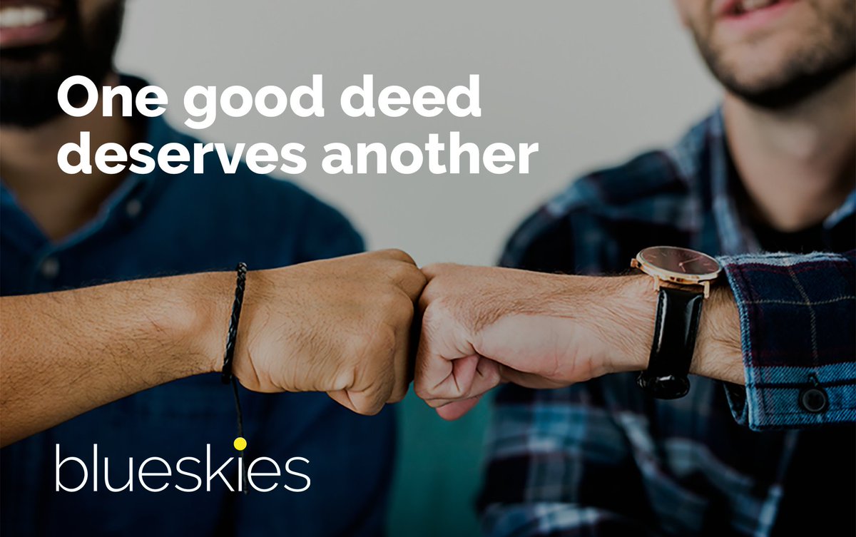 We always feel humbled when people recommend a friend to us. And should that person subsequently get placed – well, one good deed deserves another. Find out more about how we reward for our referrals blueskies.current.jobs/candidates/ref… #referral #referralscheme