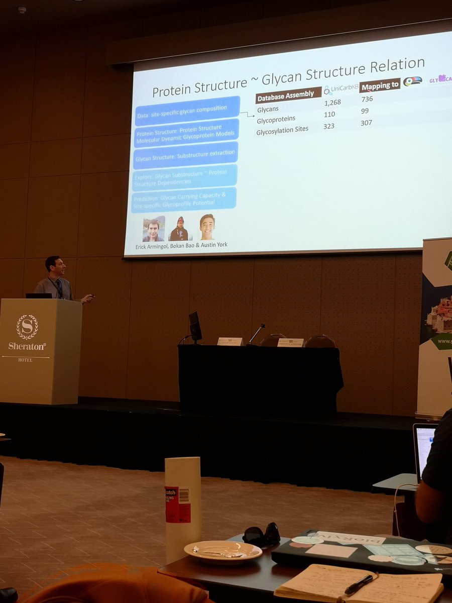 CvetkoAna's tweet photo. @bkell1123 talking about his interesting work in #Dubrovnik at #GlycoCom2018 @GlycomeHuman  #HumanGlycomeProject https://t.co/fkuEcAtEuT