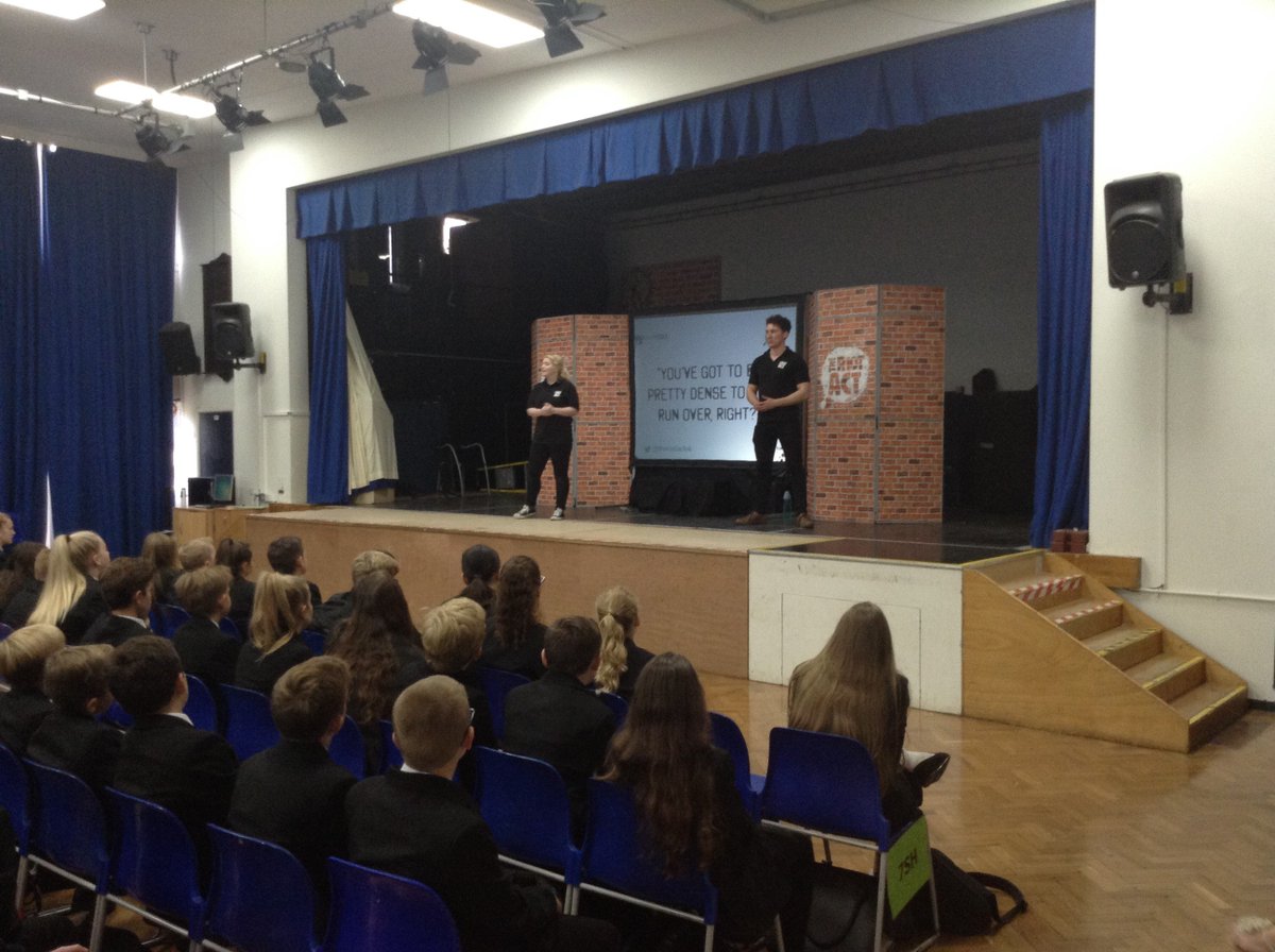 ShenfieldHigh's tweet photo. A few snaps from our Y7 Road Safety production #BeSafe #roadsafety https://t.co/HWzMXh4eOZ