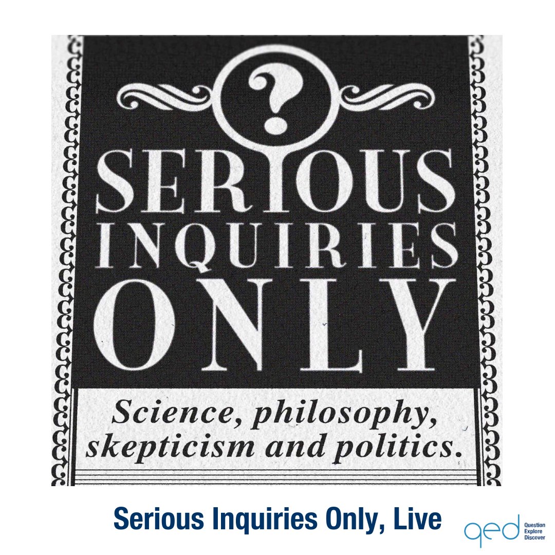 Announcing... A live recording of Serious Inquiries Only - hosted by @seriouspod and featuring prison and public law solicitor @Emmemmemma qedcon.org/news/2018/anno…  #podcast #prisonlaw #QEDCon2018