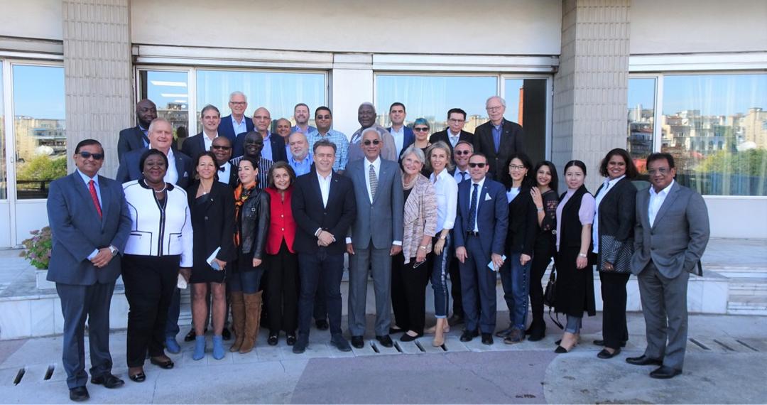 rameshnarayan's tweet photo. The @IAA_Global Board Meeting at Bucharest. As @felixtataru hands over the baton to @skswamy . Strong legacy. Great future for IAA.
@mtata0503 @janaksarda @BharatAvalani @joelnettey @IAA_Australia @IAA_UK @IAAUSChapter https://t.co/9b1GPDbfxz