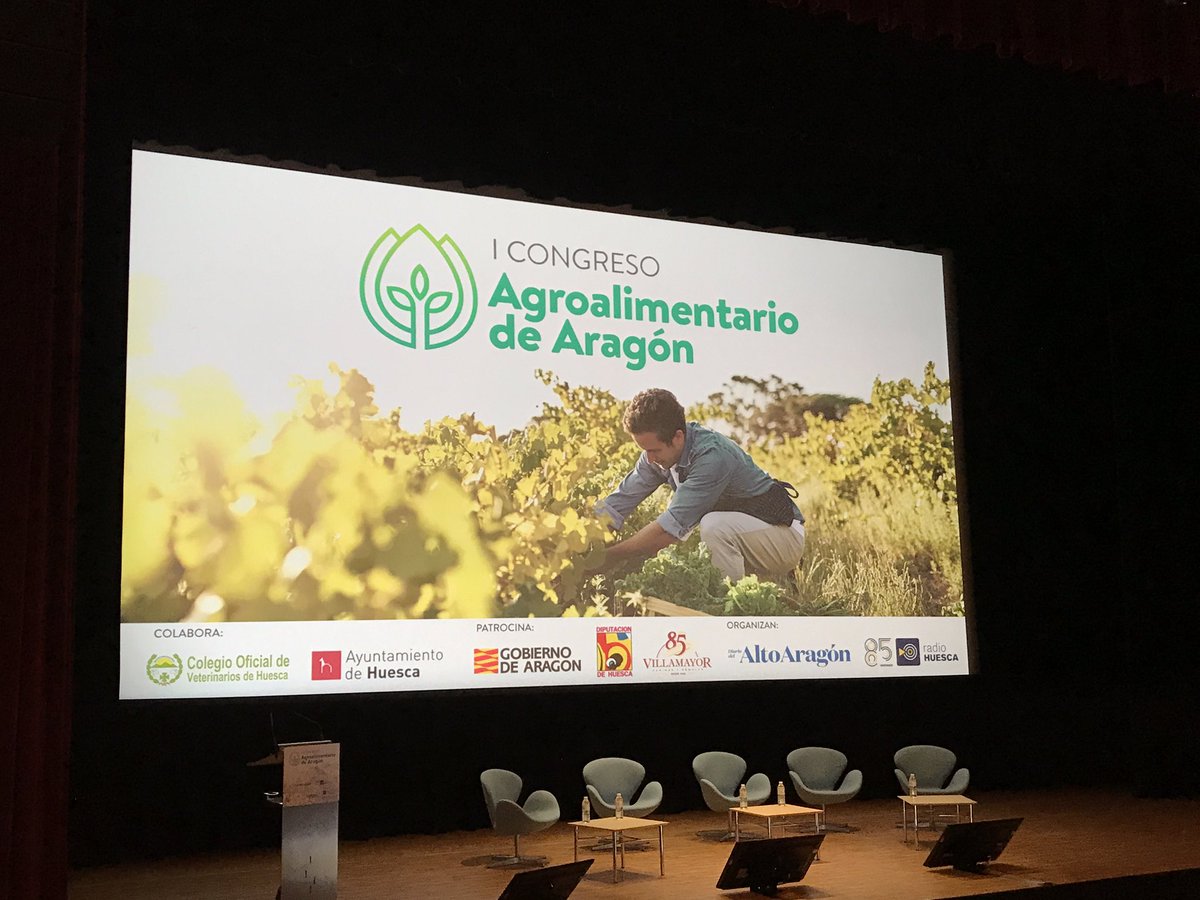 Hoy hablamos de VALOR AÑADIDO e el Primer congreso agroalimentario de Aragon - Huesca #CongresoAgroAragón  #fribib #valorañadido #ruralliving