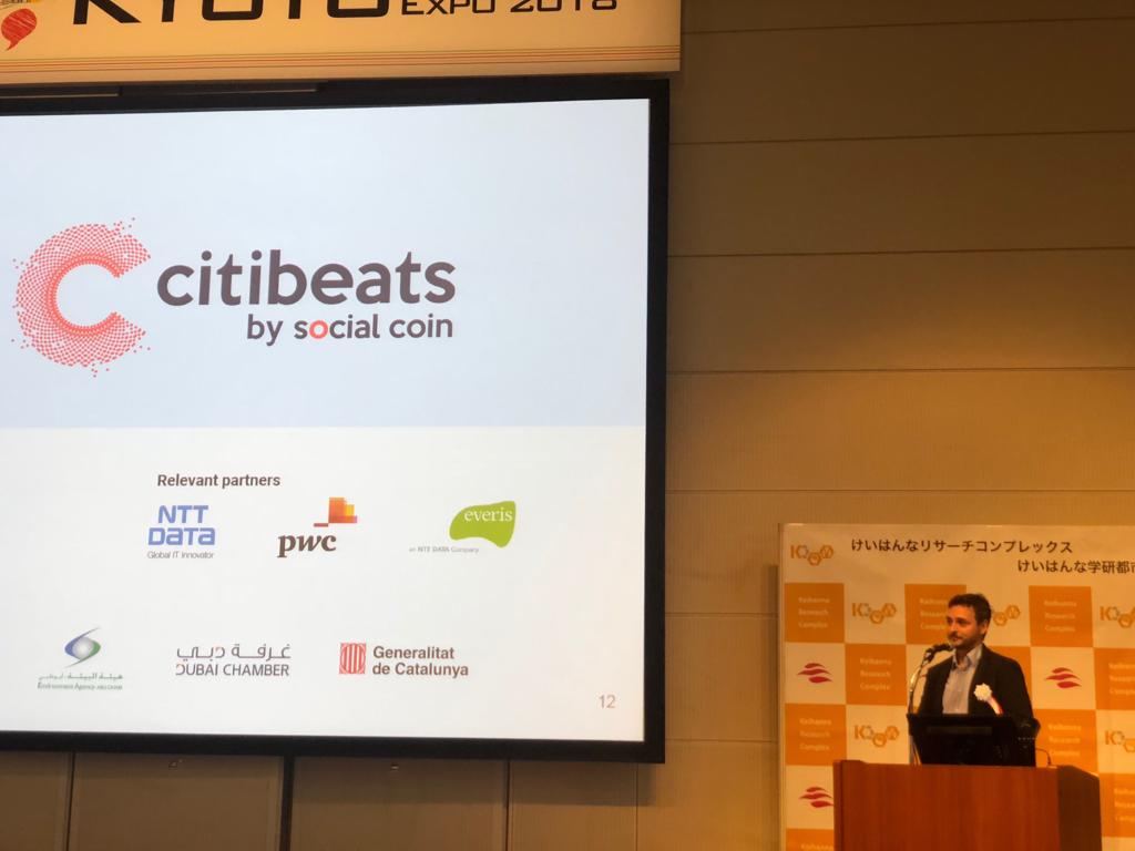 Day 1 of #SmartCityExpo #Kyoto has started! With speakers <a href="/aliciaasin/">Alicia Asín</a> <a href="/libelium/">Libelium</a> CEO presenting their IoT Platform and <a href="/i_caballero/">Ivan</a> Founder of <a href="/Thesocialcoin/">social coin</a> presenting <a href="/theCitibeats/">Citibeats</a> #KSCE2018