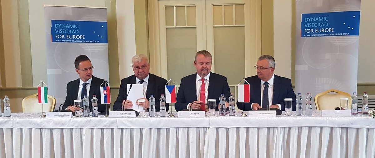 O wspólnych projektach infrastrukturalnych na spotkaniu Grupy #V4 tsl-24.pl/index.php/552-… <a href="/MI_GOV_PL/">Ministerstwo Infrastruktury</a>