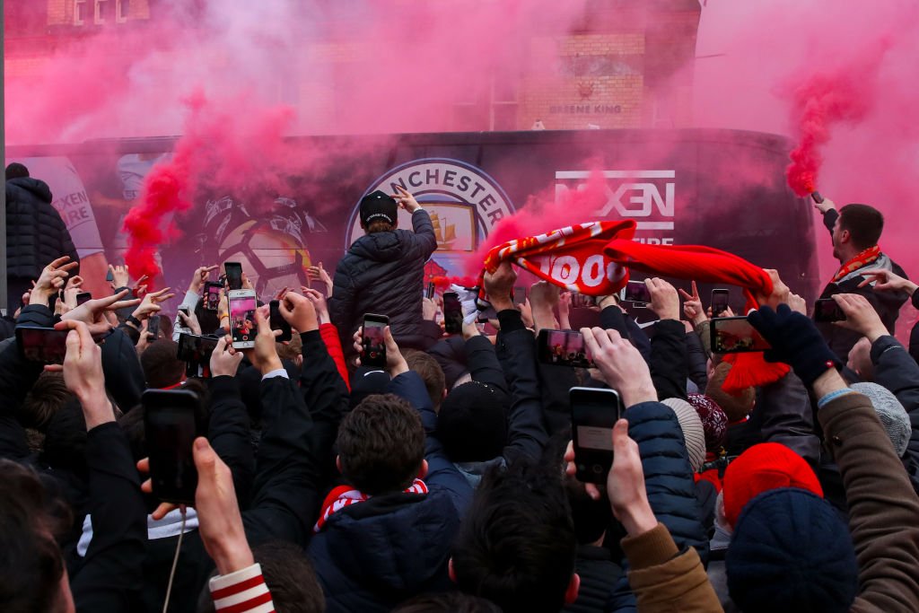 BBCSport's tweet photo. Manchester City have changed their bus route to Anfield after a number of incidents before last season's Champions League tie.

👉 https://t.co/rFRoU2G7AR https://t.co/pZdLXJD1b6