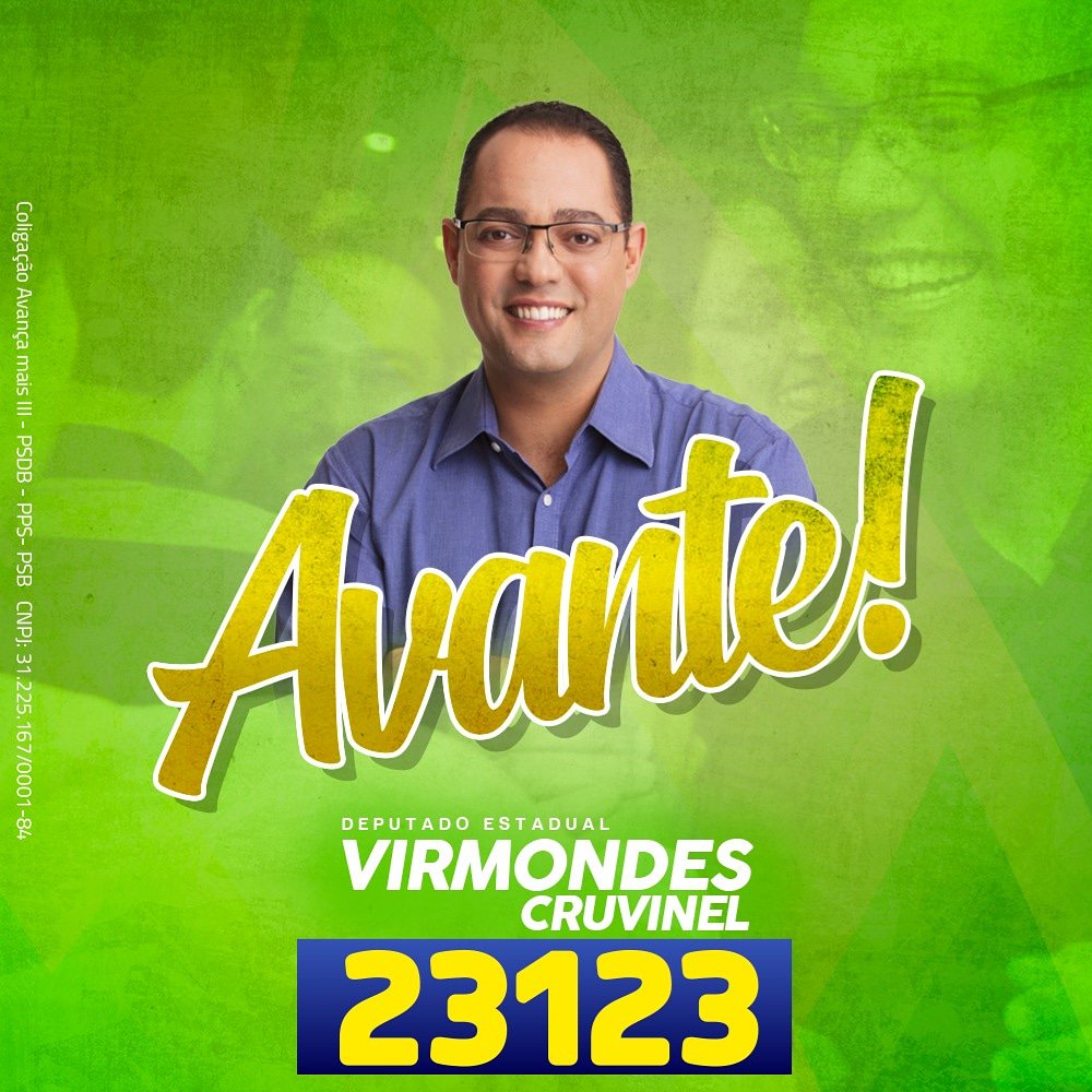 Virmondes's tweet photo. 🆗️AVANTE23123
Faltam 3 dias! Avante 23123! https://t.co/FxP3oEtN28