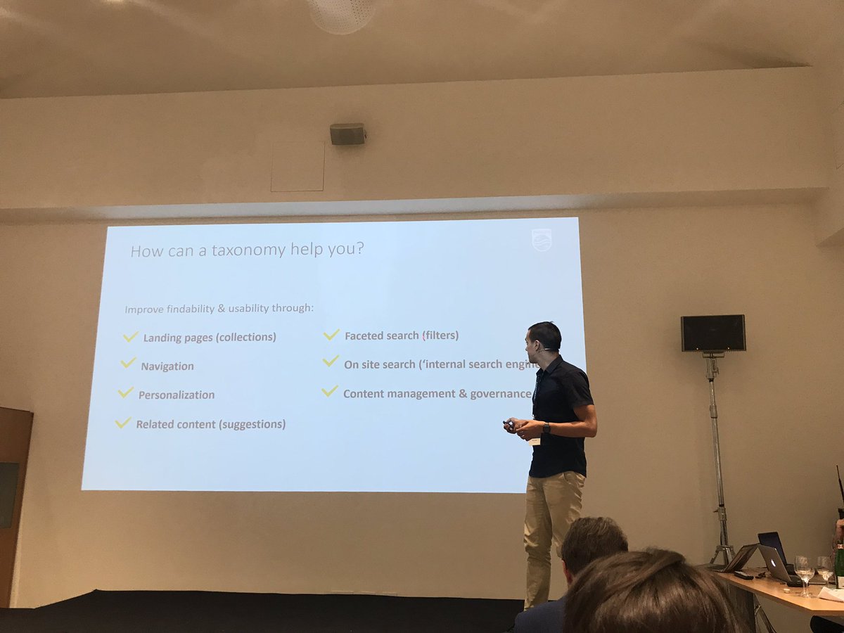 Perché la tassonomia è importante <a href="/DennisAgusi/">Dennis Aguši</a> <a href="/Philips/">Philips</a> #iid2018 
<a href="/lucarosati/">Luca Rosati</a> sei d’accordo? ☺️