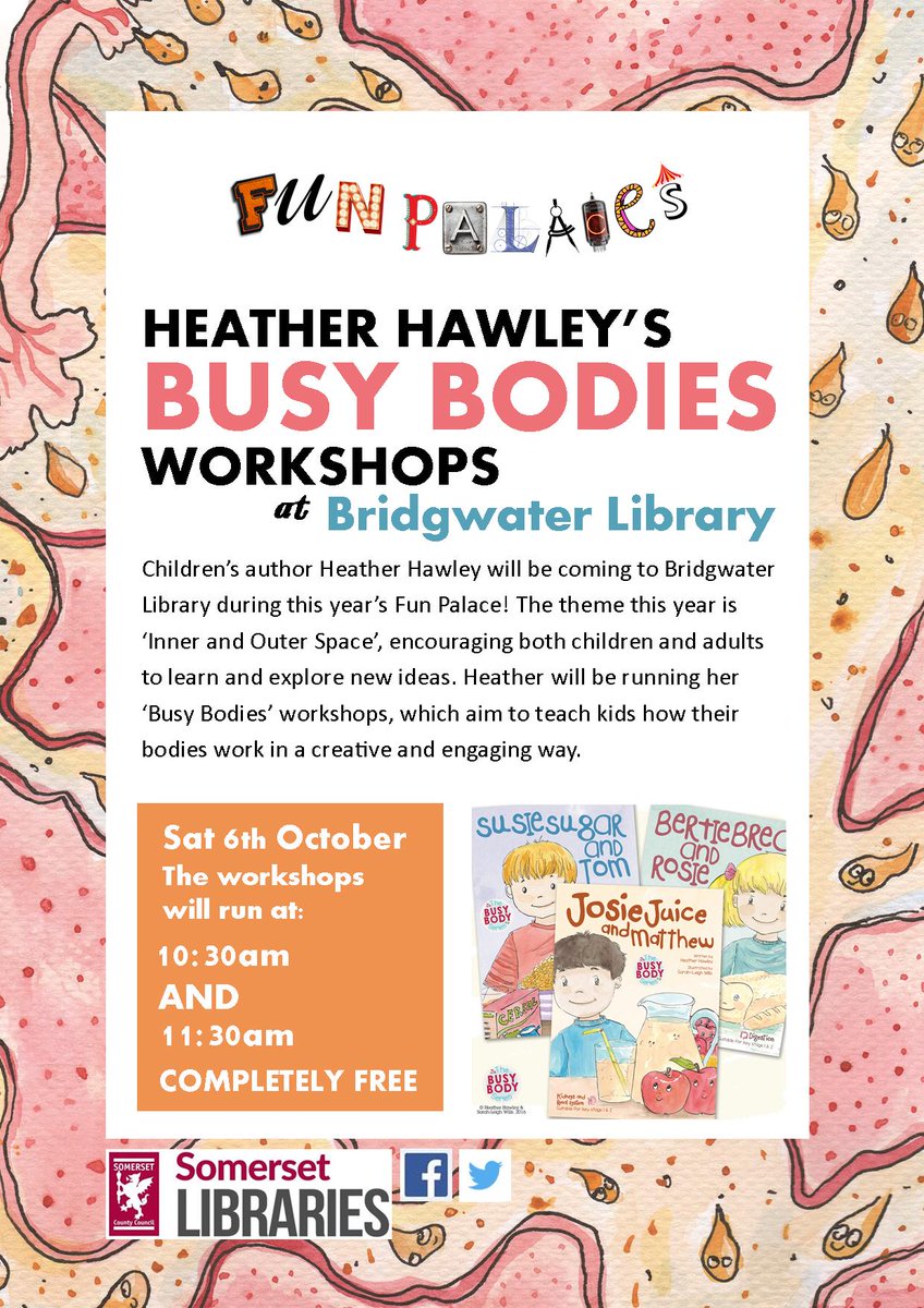 FunPalacesSom's tweet photo. We have a huge range of events planned for this year’s #Bridgwater @FunPalaces event! From coding to drones, author workshops to craft activities, to wellbeing and craft activities, why not visit this Saturday and check out all our great community events. https://t.co/9TAa5UDX6r