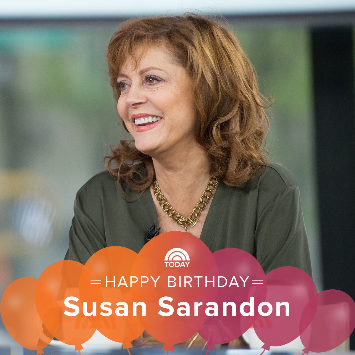 Happy birthday, Susan Sarandon!  