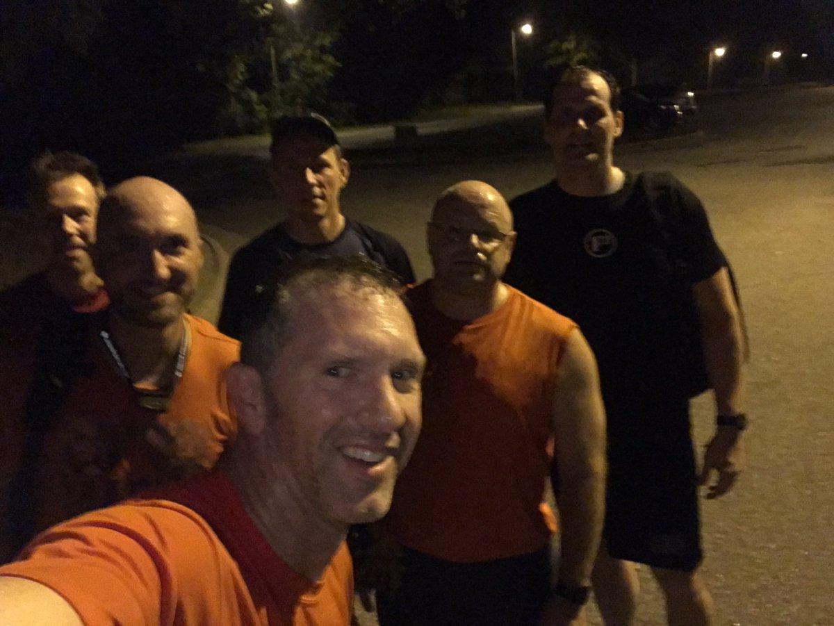 Joe23Matthews's tweet photo. @F3Greensboro 6 Pax posted for the #MogadishuMile and honored the 18 HIM lost 25 yrs ago. We also honored a fallen @F3Nation brother #DarthVisor https://t.co/CDdq7eZlSU