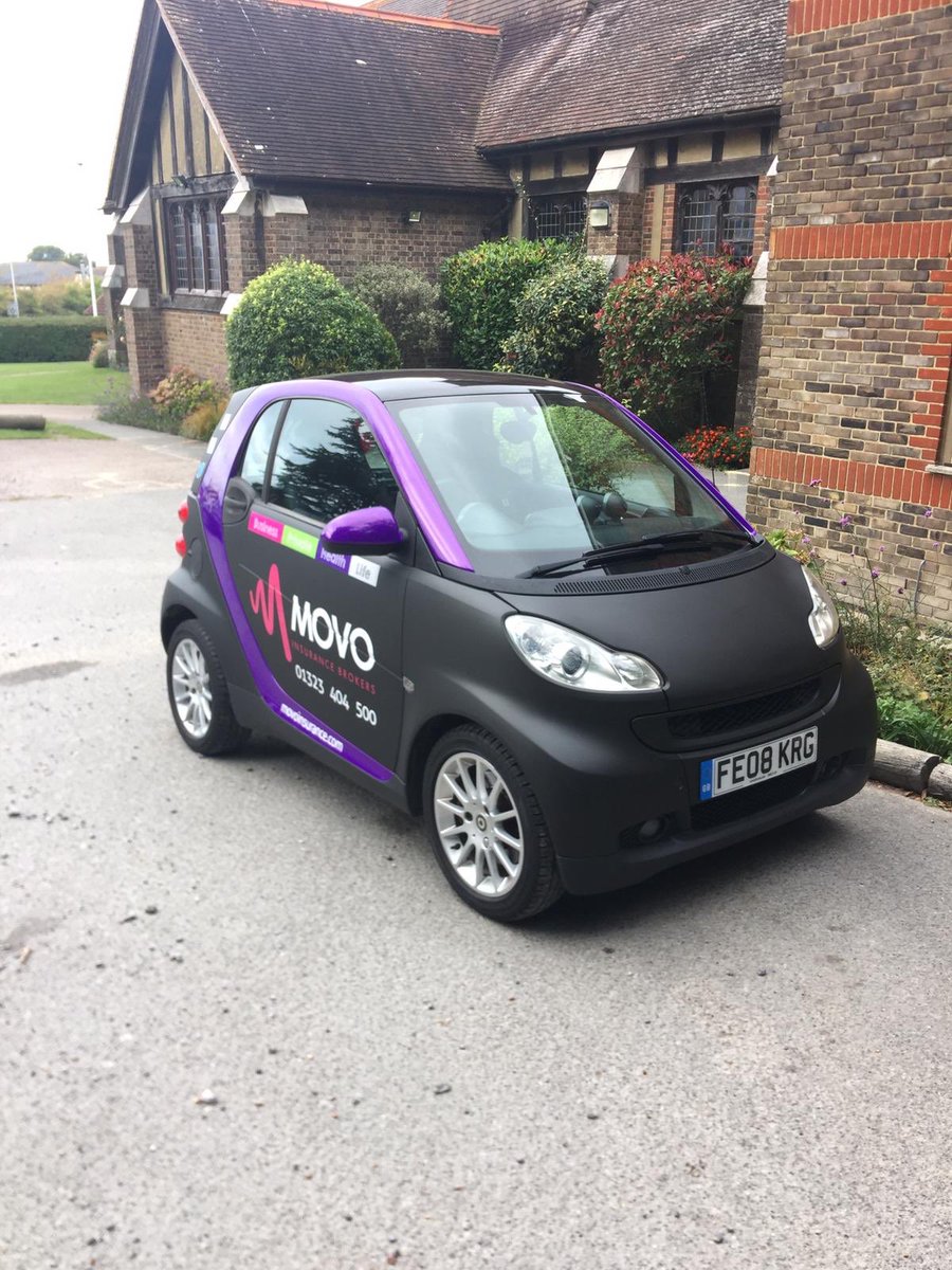 We have a new Movo mobile out on the road. Movo is now definitely the Smart choice.
#movowrap #smartcar #eastbourne #movomobile #insurancesimplified #insurancebrokers