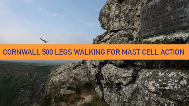 We are doing a walk to support <a href="/MastCellAction/">MastCellAction</a> &amp; those who suffer from this disease in #Cornwall, send a message if you would like to join the walk. You can also support &amp; find out more about my sister's illness at bit.ly/2O4jghz