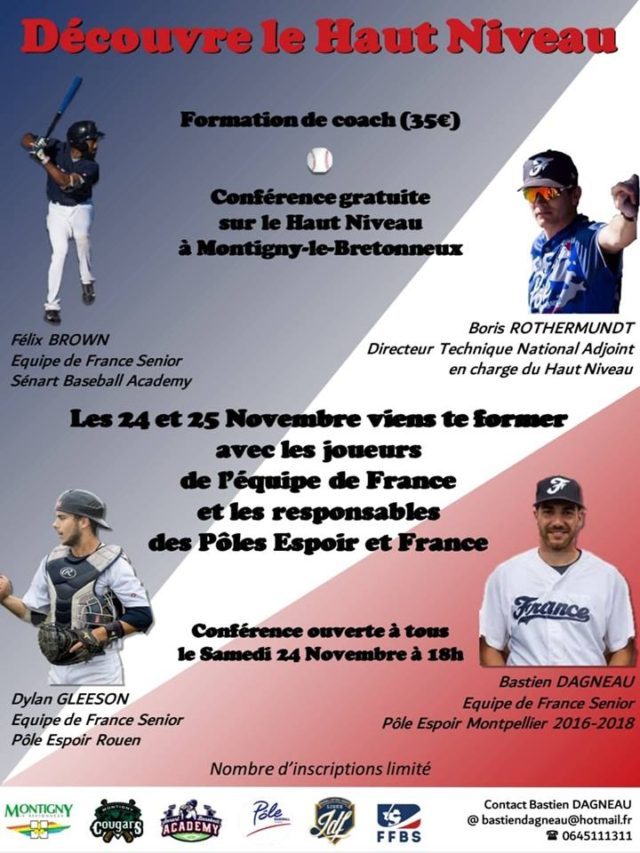 Formation coach & Conférence haut niveau montigny-baseball.com/formation-coac…