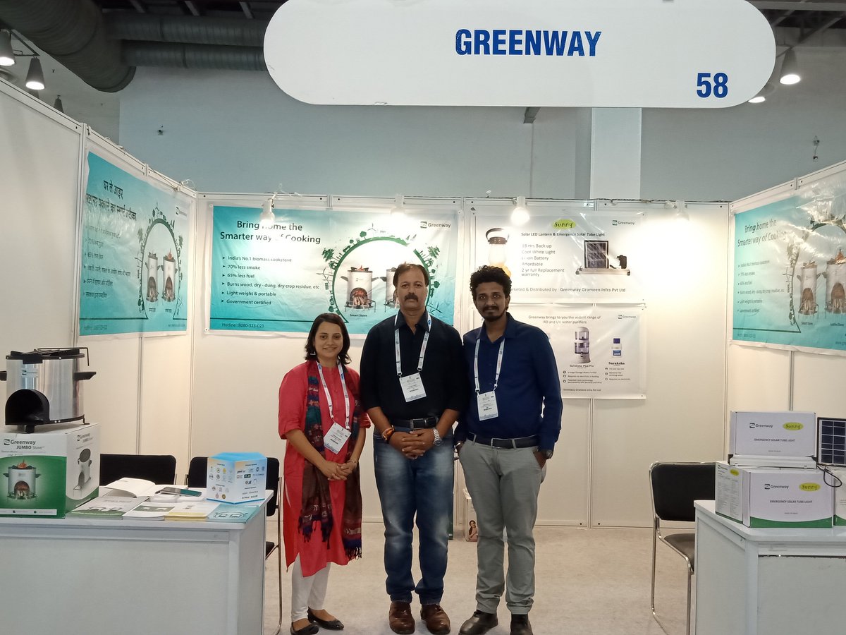 Greenway Grameen Infra on Twitter: &quot;We are at the 2nd Global RE-Invest  Conference at Greater Noida. Please do drop by (Stall No 58) and have a  look at our range of products