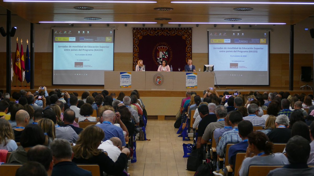 ICallipolis's tweet photo. @ICallipolis participa a les "Jornadas de movilidad de Educación superior KA103" 🌍 a Toledo
#erasmusplus
#k103
#universidadcastillalamancha https://t.co/eia1dnjhC2