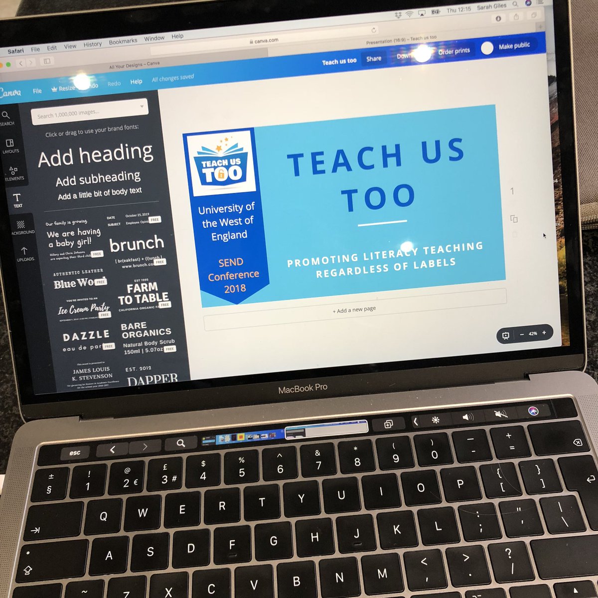 TeachUsToo's tweet image. Busy presentation writing for our visit to @UWEBristol with @eyecantalk next week #teachustoo #literacyforall #teachpmld