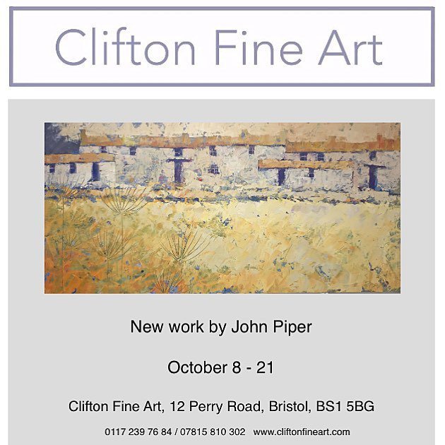 FineArtClifton's tweet photo. Join us from Monday when we’ll be exhibiting our lovely collection of the wonderful work by John Piper, one of the most iconic artists working in Cornwall today. https://t.co/cH3e4lFrAn https://t.co/eQKtTH8vjD