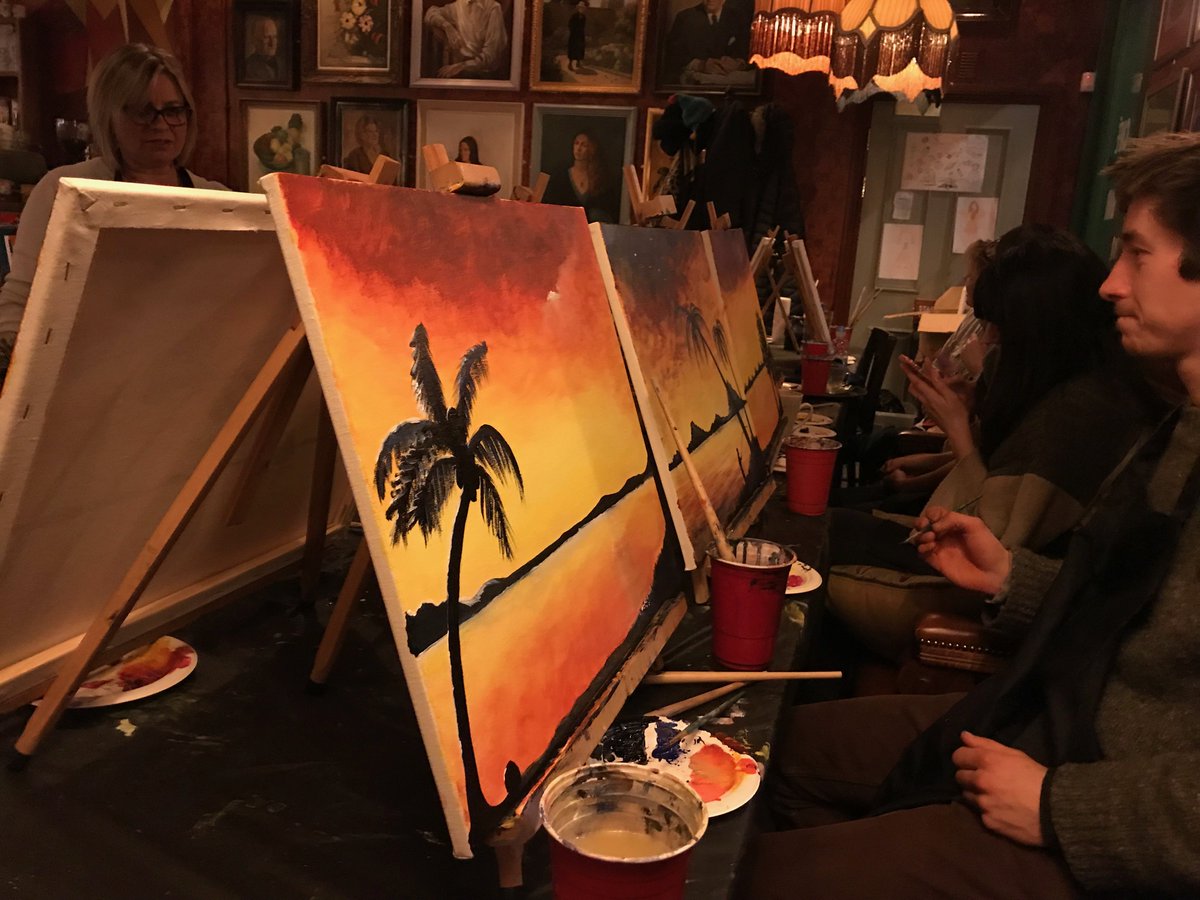 thepaintclubuk's tweet photo. Come on down to the @LoungeFuego on November 12th!

Say goodbye to the cold dark November night as we paint warm beach scenes over drinks and great conversation! 

To book, please follow the link: https://t.co/Z5Plxfcw6x 

#ThePaintClub #Art #Lewes #LearnArt #Sussex #Art https://t.co/9YlINt8R3r