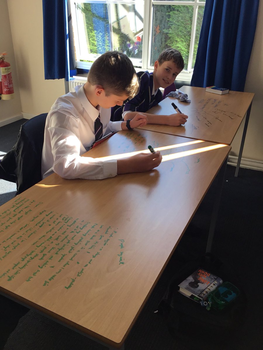 EngatKimbolton's tweet photo. Great lesson writing poetry with second form, focusing on drafting and redrafting #rubitout #tryagain #NationalPoetryDay https://t.co/ONVTLtMqiQ