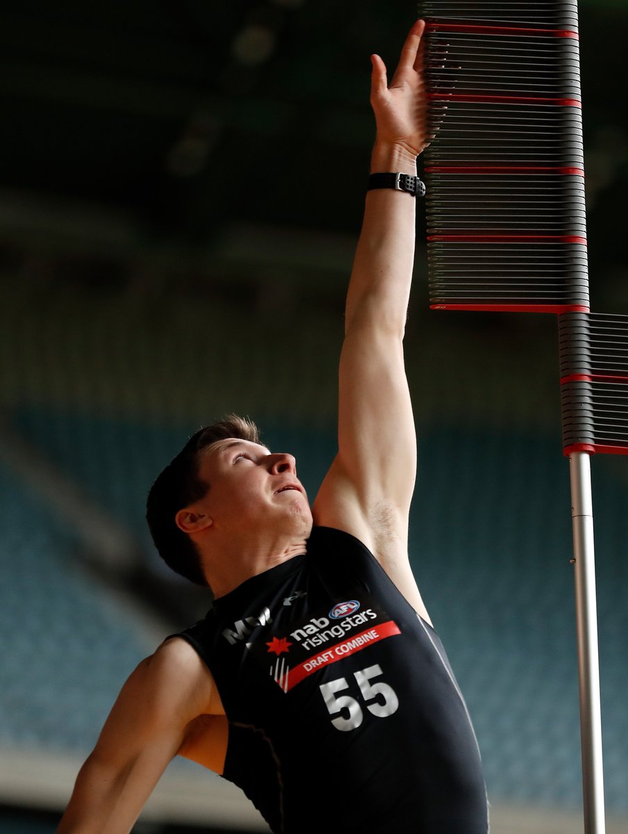 TalentLeague's tweet photo. A host of #TACCup players have impressed in the opening two days of the NAB #AFLCombine at @marvelstadiumau.

In the eight tests so far, TAC Cup players topped the results across seven of the Combine events.

Top results: https://t.co/UXzEvHGeP4 https://t.co/jfRnCkye1b