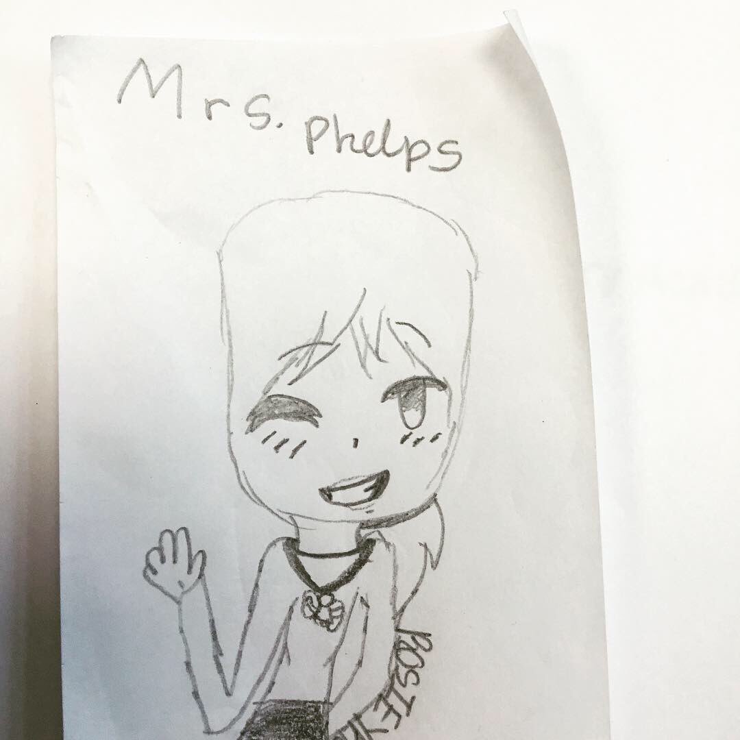 GabrielsOrmesby's tweet photo. Iβve had some wonderful visitors this morning for their superstar selfieβs. Renae has done some fantastic research about a new planet that has been discovered. Rosie has been drawing her own caricatures and I LOVE this one of me π #teamstgabriels #hardwork #superstarselfies https://t.co/rcMd0nx7yN