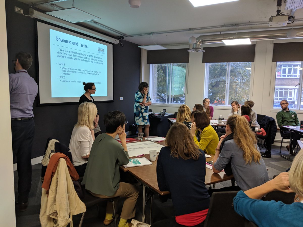 UKTMN's tweet image. Our 4 workshops are in full flow, lots of interesting discussion and group work on #GDPR, #SWAT, #routinedata and #closedown @shauntreweek @adwoa_parker @hsru_aberdeen @FionaLuggWidger @SuzHarts and Sarah Dickson #uktmn2018