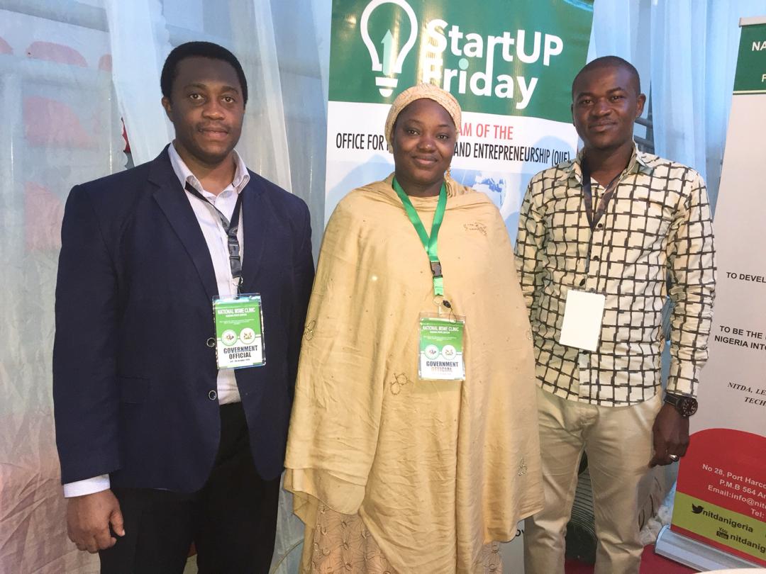 NITDANigeria's tweet photo. #NITDA's Staff LIVE at the 20th edition of the National, Micro Small and Medium Enterprises Clinics in progress at the Umaru Musa Yar'adua Indoor Sports Complex, Murtala Square, Kaduna, Kaduna State. @DrIsaPantami #MSMECLINICSNG, #MSMECLINICKD https://t.co/CoB57yqn1z