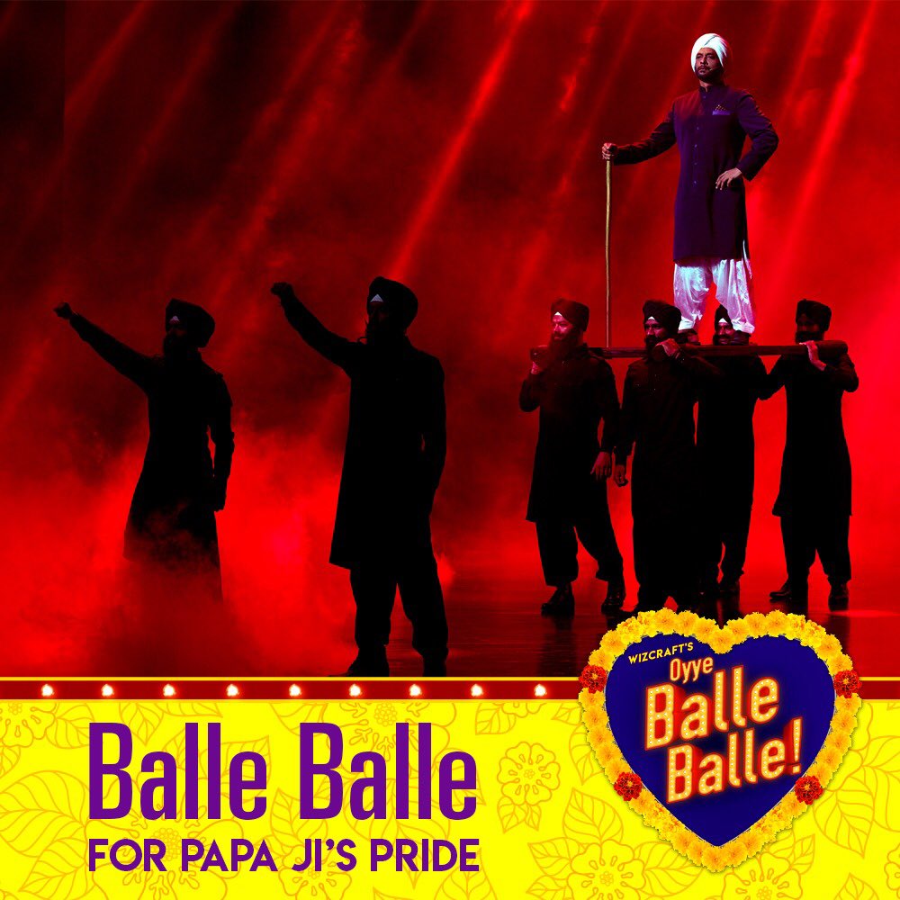 Watch Papa ji’s pride and glory adding dose of drama and confusion, while his daughter’s are grudgingly waiting for their Mr. Fearsome and finicky. #BalleBalleMusical