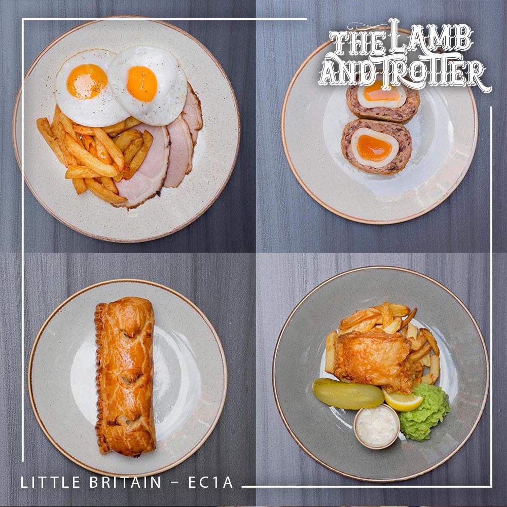 Hungry? A wholesome lunch or bar snack awaits at the L &amp; T. #littlebritain #localpub