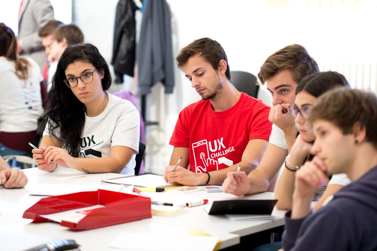 HIT_trentino's tweet photo. E' cominciata #UXChallange18 stamattina! 5 prodotti digitali, 40 solver, 40 tester,  10 mentor e tante sfide di design digitale. Stay tuned! 
#designsprint
#interactiondesign
#smartcrowds
#Trento https://t.co/B8h7KYLZ2U