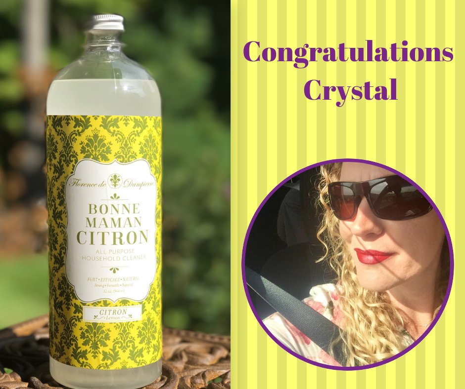 LeCoupePro's tweet photo. We have a winner! Congratulations Crystal - you're going to enjoy Florence de Dampierre's Bonne Maman Citron Cleaner - especially if you bake with the Le Coupé Pro!  https://t.co/QvroW8DkQS

#BakingCompany #ProfessionalBakers #BakeEasier #Squares #BakingSquares #NewBakingSupply https://t.co/ub79vnCEP1