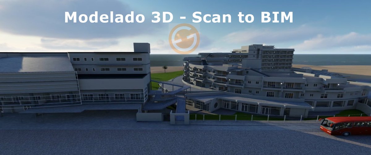 geomatican_info's tweet photo. Resultado del modelado 3D tras escanear un complejo hotelero exterior con láser escáner de alta precisión #leicac10 e interior con #GeoSLAM ZEB-REVO #scan2bim #scanning #laserscanner #3D #BIM #canarias https://t.co/SbCSHEf4bP