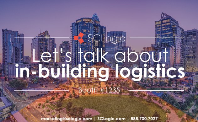 SCLogic's tweet photo. Today is the last day of IFMA's #WWPChar18 Expo! Be sure to stop by booth 1235 to ask us about #InBuildingLogistics! Don't forget, we're giving away an #OculusGo, stop by for a chance to win! #IntraPlatform #IntraSupportsYourProcess #FacilitiesManagement #SCLogic #Charlotte https://t.co/55fNMdVCuv