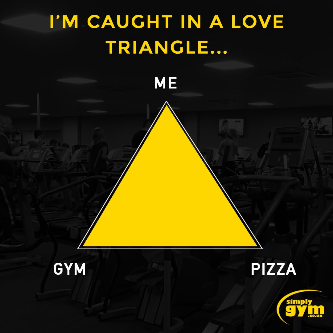 SimplyGymHQ's tweet image. Who else is caught up in this never ending love triangle? What does love mean to you? 💛 #SimpleLove