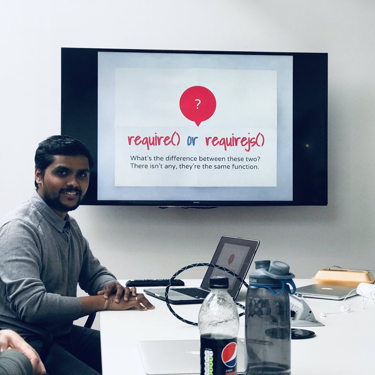 iancassidyweb's tweet image. #require or #requirejs ... that is the question in today’s lunch and learn #magento #webdevelopment #magento2 #javascript #ecommerce