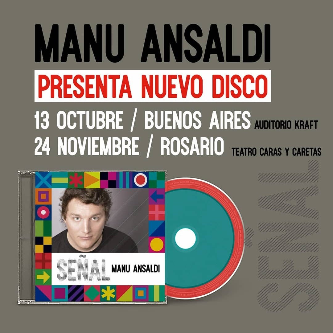 MANUANSALDI's tweet photo. LLEGÓ EL MOMENTO!!! PRESENTO NUEVO DISCO! https://t.co/fHgRbhNdg0