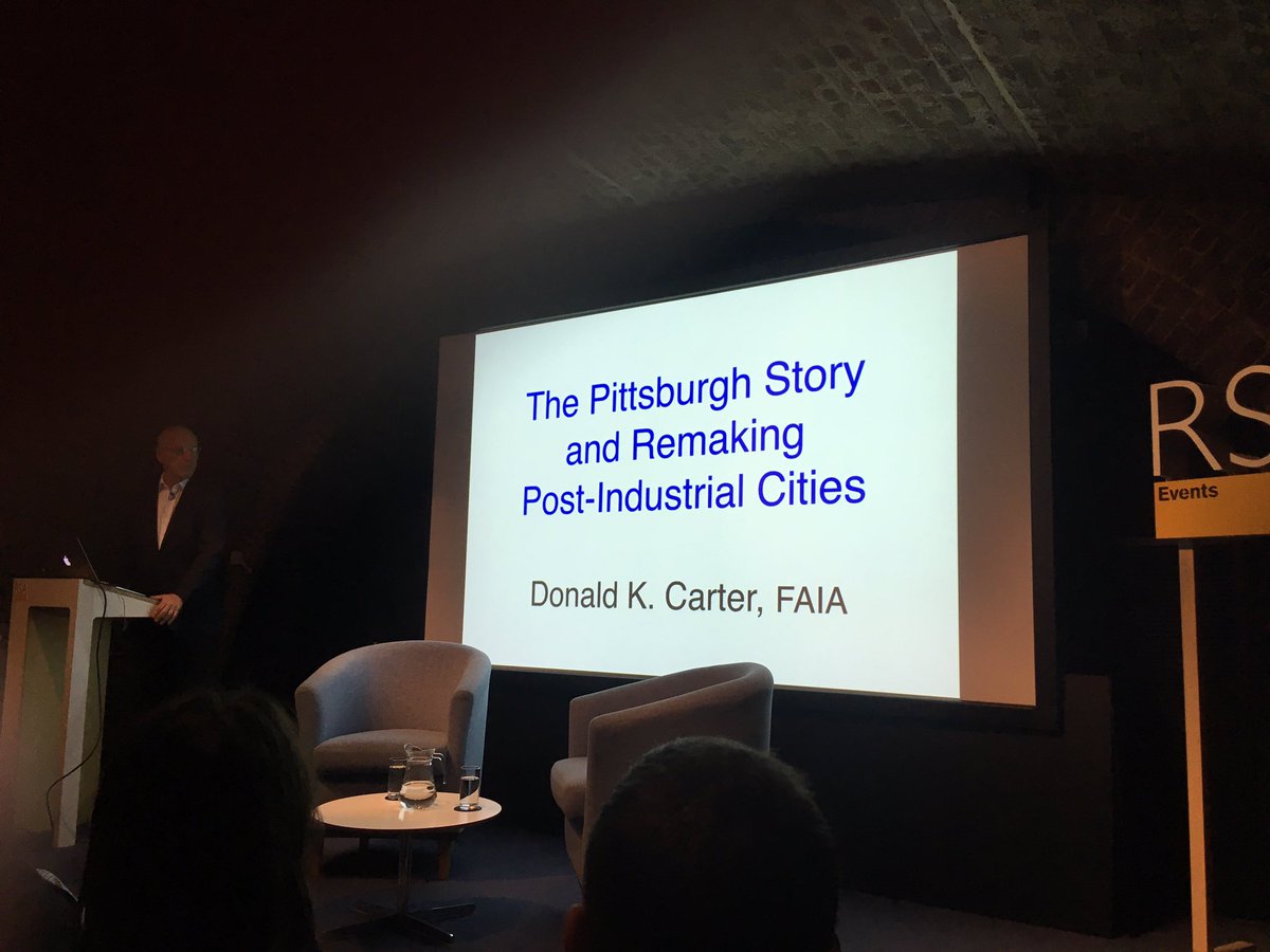 GeorgeChiesa's tweet image. #rsaevents @rsaevents “Remaking post industrial cities” at @theRSAorg