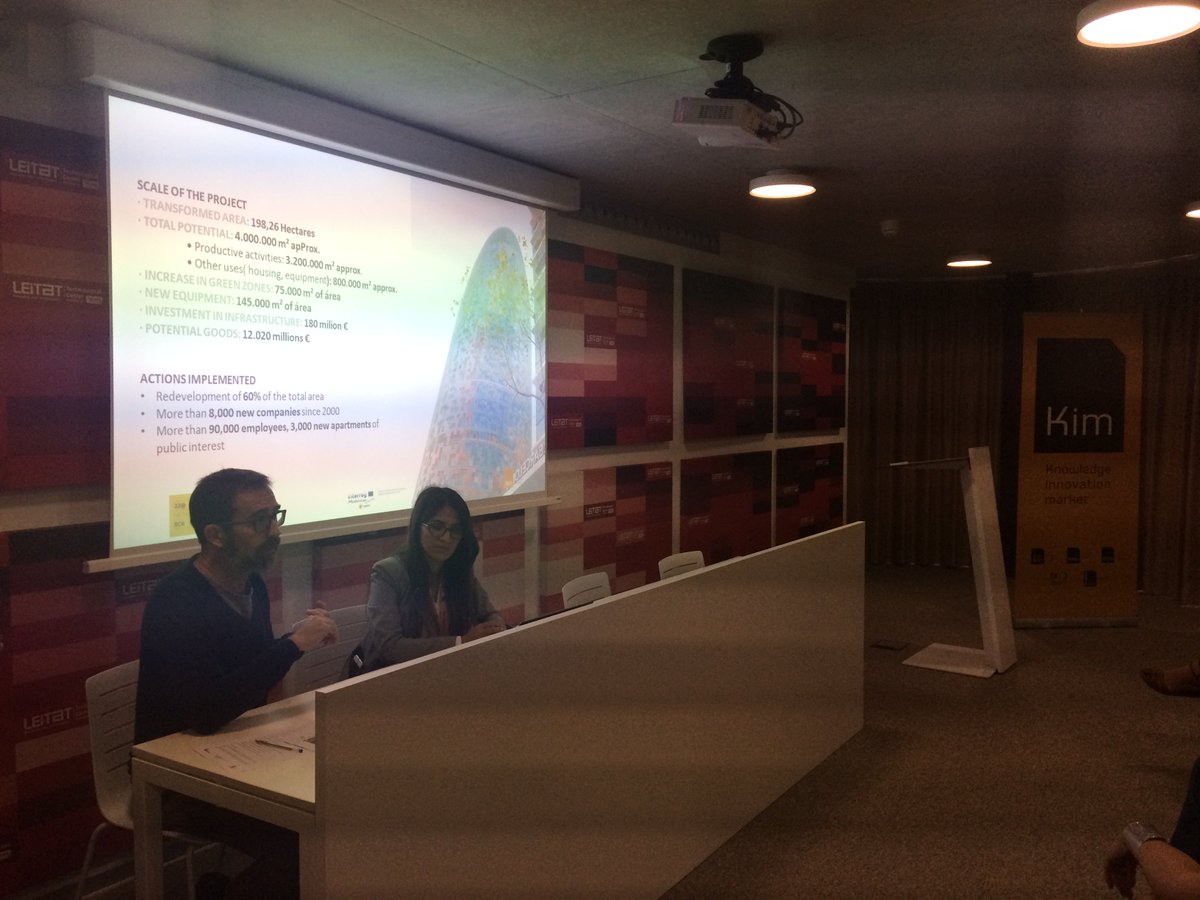 KIMbcn's tweet photo. Today, Antoni Oliva, has presented the Districte @districte22bcn to the European project consortium #odeon #odeonproject.
@22network #opendata https://t.co/WRc0WEPSS6