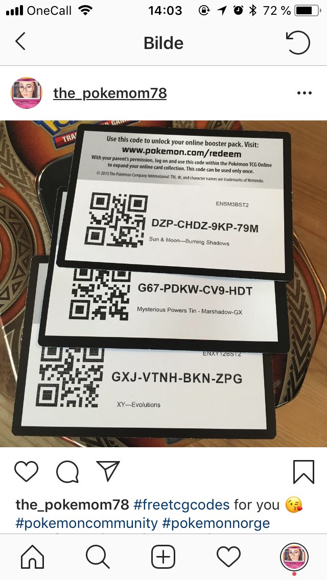the_pokemom's tweet image. #freetcgcodes on my insta  #pokemon #tcgo #freecodes #tcgocodes