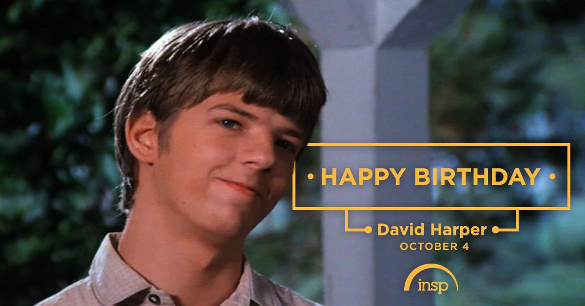 Happy Birthday, David W. Harper who played Jim Bob on  today at 3PM & 4PM ET. 
