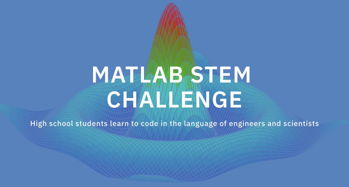 What a cool challenge!  MATLAB STEM Challenge.  Can be done from anywhere in the World!  #omgrobots #WRO2018 #STEMChallenge #girlswhocode i2learning.org/stem-week/matl…