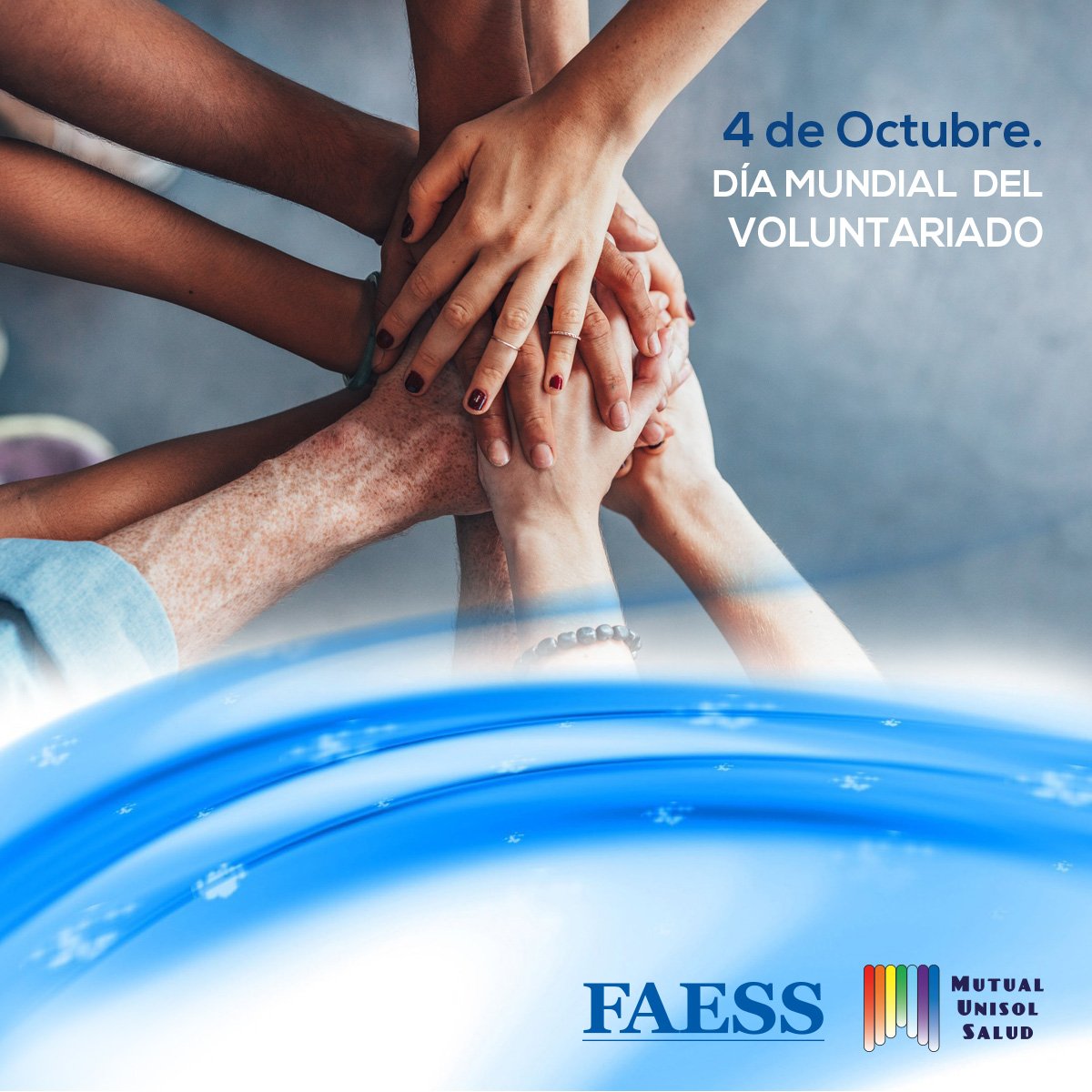 RedUnisolSalud's tweet photo. Este día se rinde homenaje a quienes, por voluntad propia y sin percibir remuneración, trabajan en instituciones que contribuyen al mejoramiento de la calidad de vida. Declarado en el año 2001 como "Año Internacional de los Voluntarios". #Voluntariado #Faess #UnisolSalud. https://t.co/UCYZn0iSWB