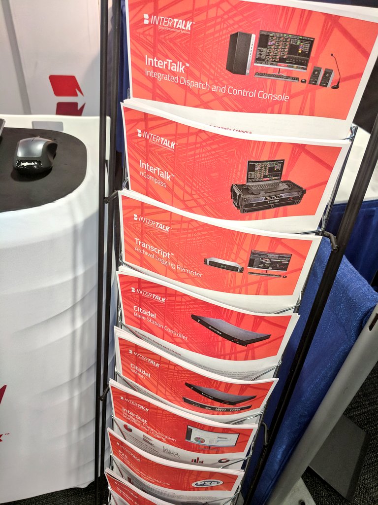 InterTalk's tweet image. We've got a lot to talk about here at #DEFSEC Atlantic 2018 in #Halifax - we're at booth 801 ready to discuss radio/telephony comms, mobile interoperability, voice and data loggers, analog-to-IP conversion, and more!